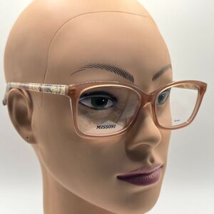 New Women's Designer Eyeglass Frames Missoni MIS0150/G | Nude Beige | 54/15/145